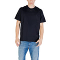 Calvin Klein Jeans Graues Baumwoll-T-Shirt