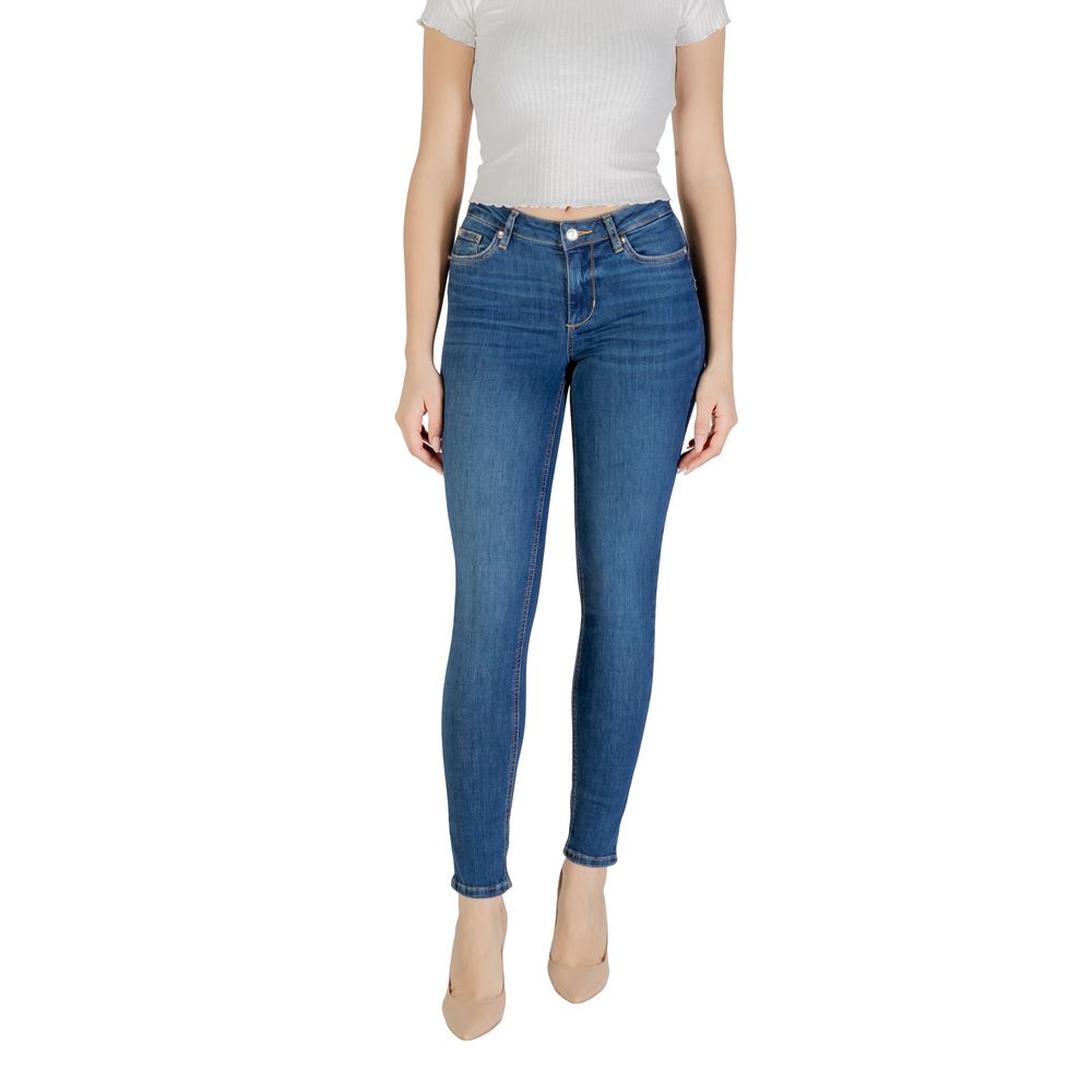 Liu Jo Blaue Skinny Jeans aus Baumwolle