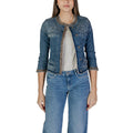 Liu Jo Hellblaue Jeansjacke aus Baumwolle