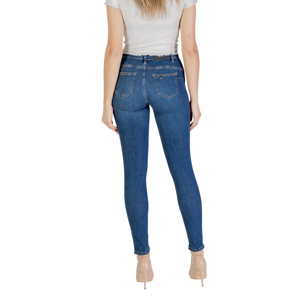 Liu Jo Blaue Skinny Jeans aus Baumwolle