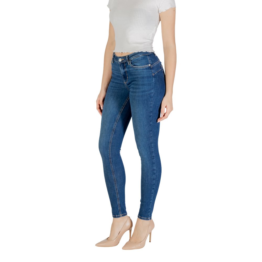 Liu Jo Blaue Skinny Jeans aus Baumwolle