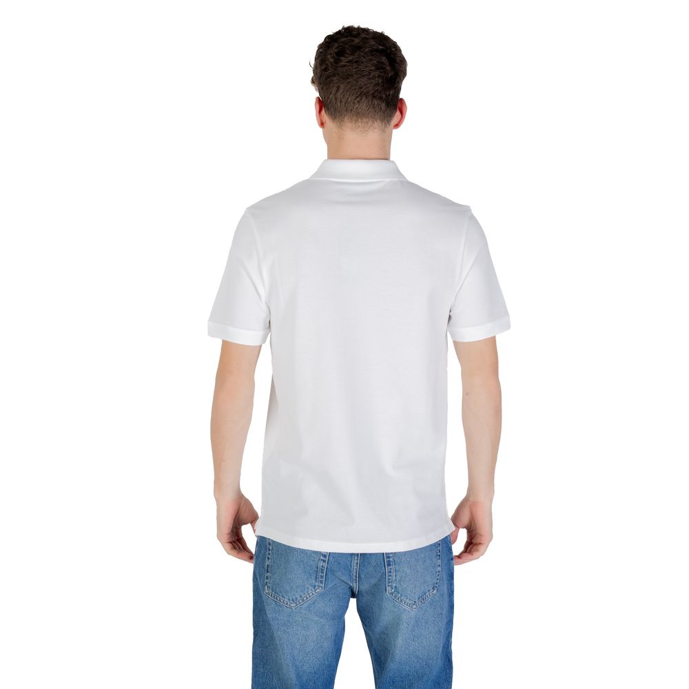 Lyle & Scott Weißes Poloshirt aus Baumwolle