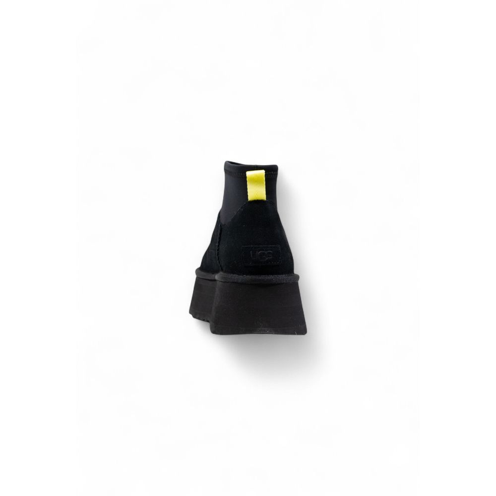 UGG Schwarze Ankle Boots aus Wildleder