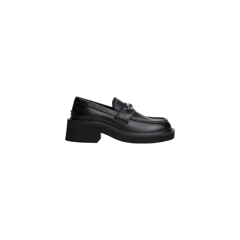 Tommy Hilfiger Jeans Black High Heel Leather Pumps