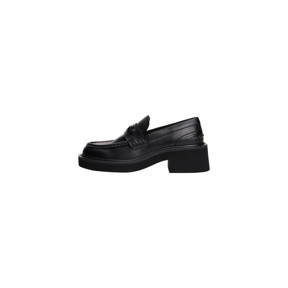 Tommy Hilfiger Jeans Black High Heel Leather Pumps