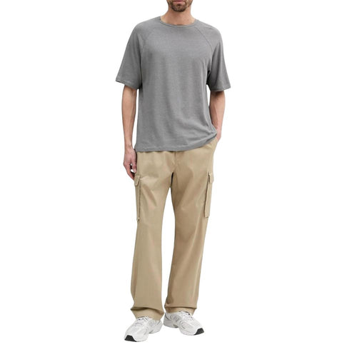 Calvin Klein Jeans Beige Baumwoll-Cargo-Hose