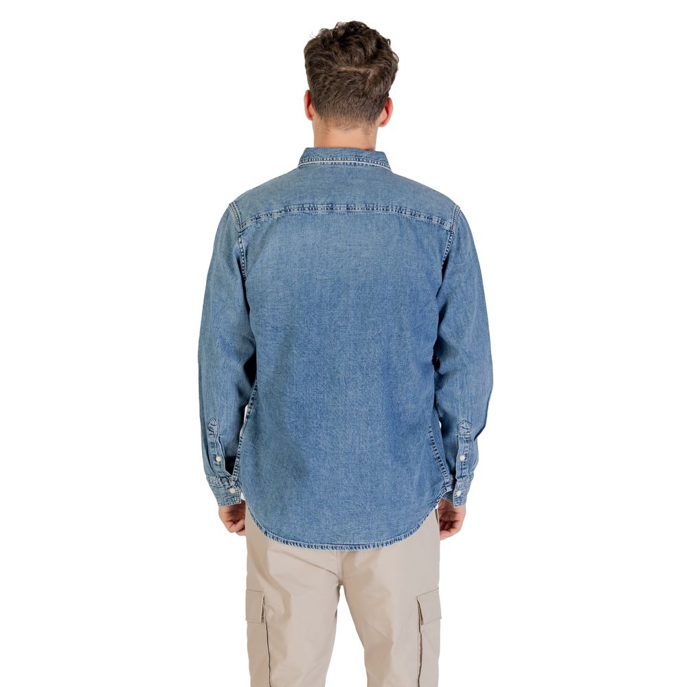 Calvin Klein Jeans Blaues Denim-Hemd