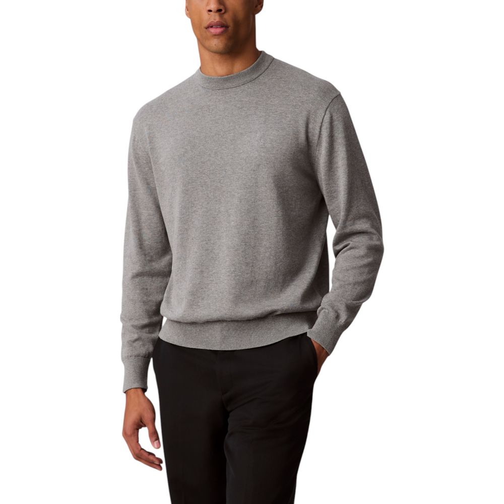 Calvin Klein Jeans Grey Cotton Sweatshirt