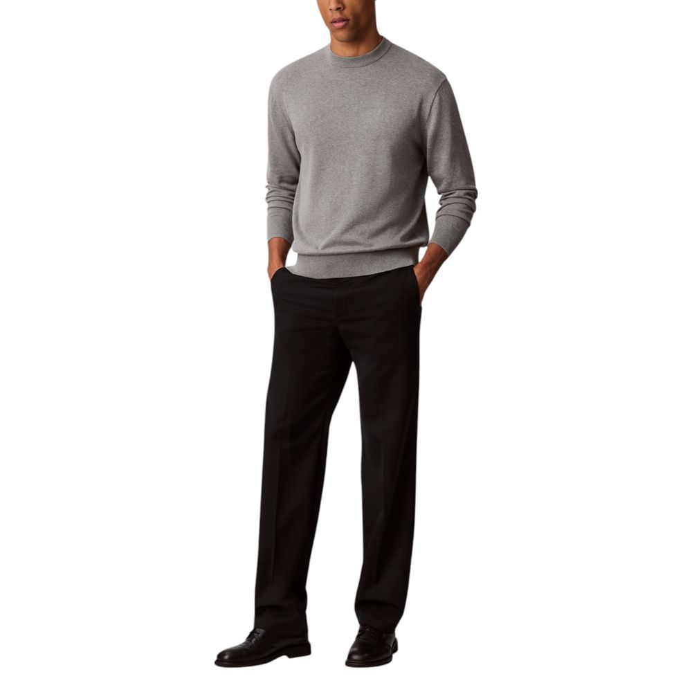Calvin Klein Jeans Grey Cotton Sweatshirt