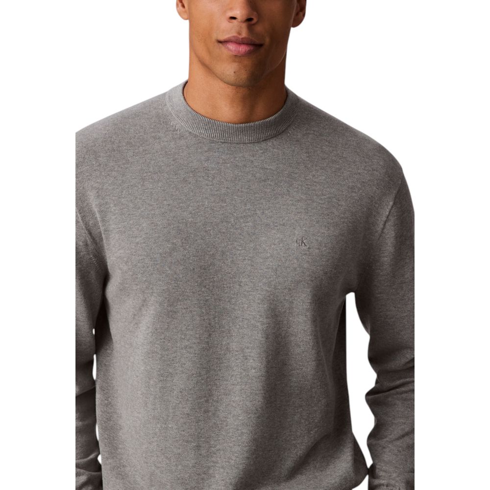 Calvin Klein Jeans Grey Cotton Sweatshirt