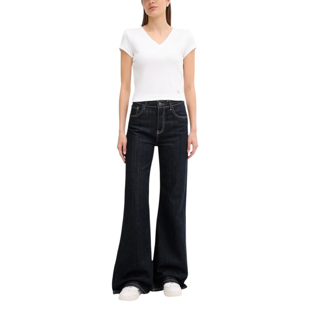 Calvin Klein Jeans Weißes Baumwoll-T-Shirt
