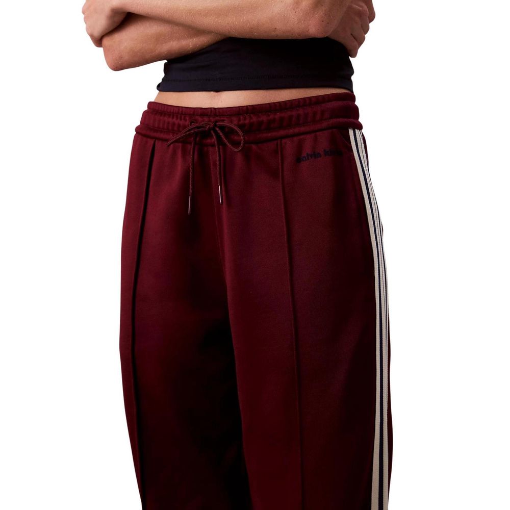Calvin Klein Jeans Bordeaux Baumwoll-Jogginghose (Trainingshose)