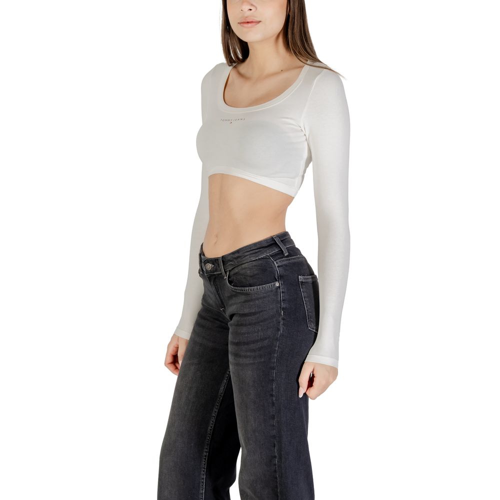Tommy Hilfiger Jeans Recycled Cotton White Sportswear