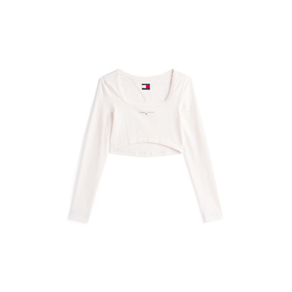 Tommy Hilfiger Jeans Recycled Cotton White Sportswear