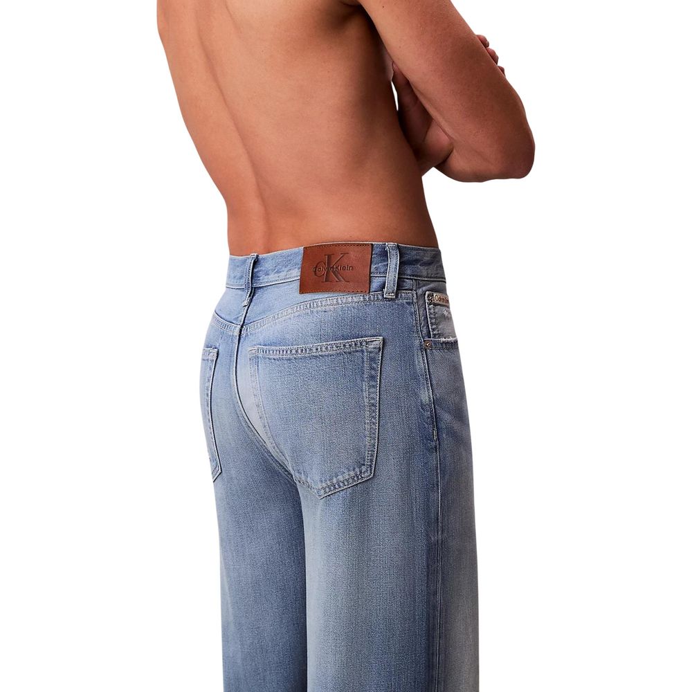 Calvin Klein Jeans Lyocell Relaxed Fit Jeans in Blue