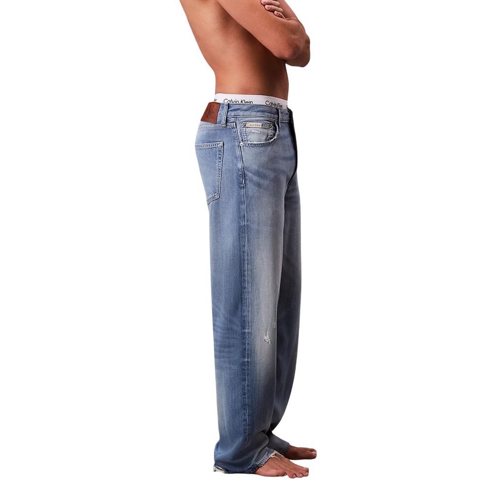 Calvin Klein Jeans Lyocell Relaxed Fit Jeans in Blue