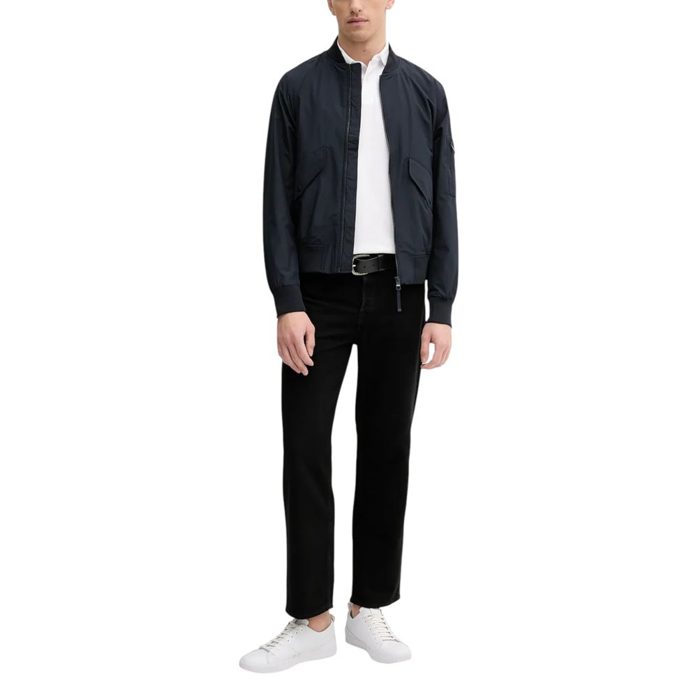 Tommy Hilfiger Weißes Bio-Baumwoll-Langarm-T-Shirt
