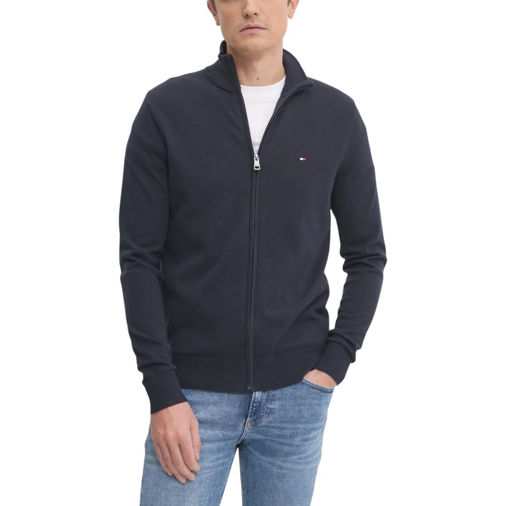Tommy Hilfiger Blauer Baumwollcardigan