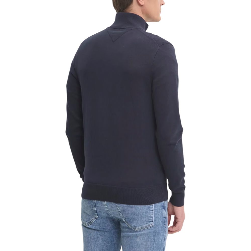Tommy Hilfiger Blauer Baumwollcardigan