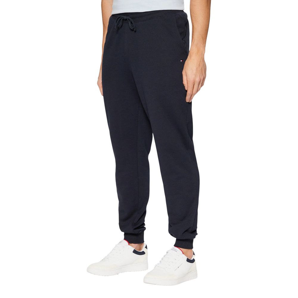 Tommy Hilfiger Blue Cotton Joggers (Sweatpants)