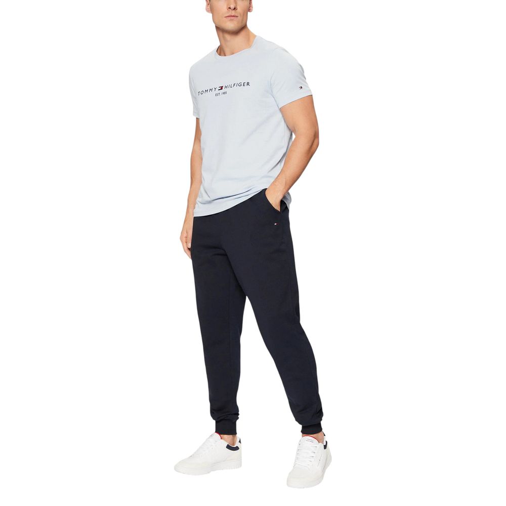 Tommy Hilfiger Blue Cotton Joggers (Sweatpants)