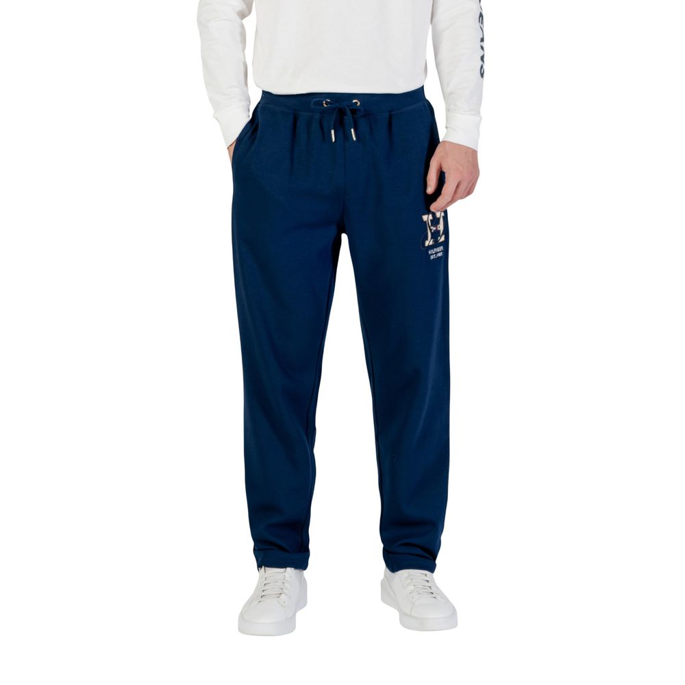 Tommy Hilfiger Blue Recycled Cotton Joggers (Tracksuit Bottoms)