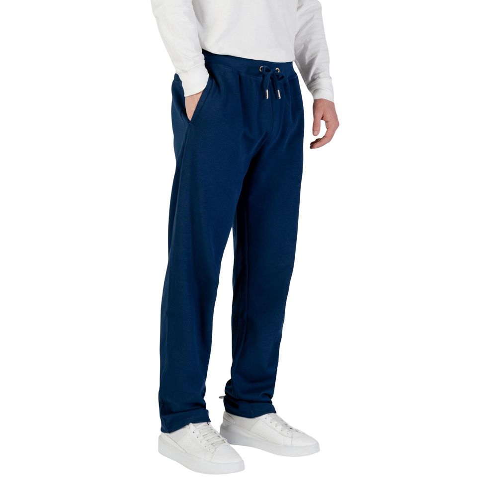 Tommy Hilfiger Blue Recycled Cotton Joggers (Tracksuit Bottoms)