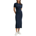 Calvin Klein Jeans Langes blaues Modal-Kleid