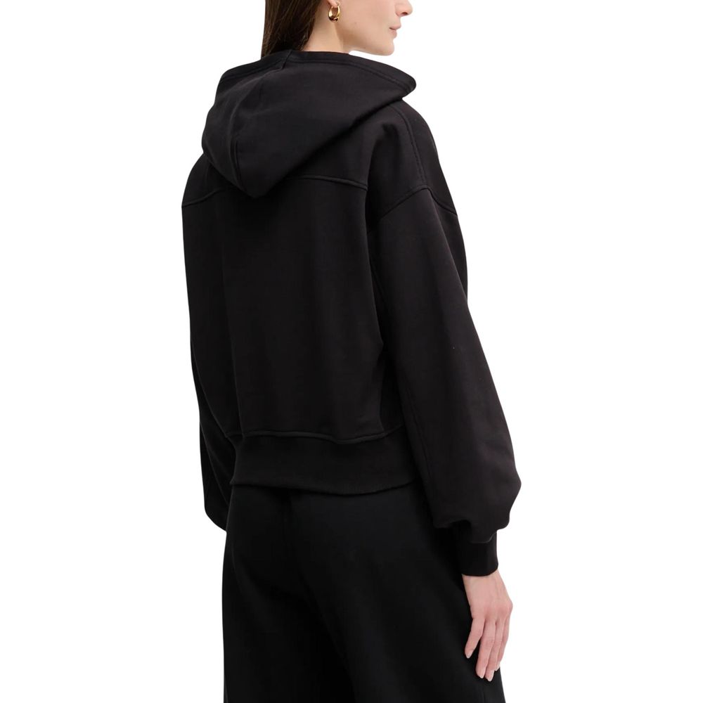 Calvin Klein Jeans Schwarzer Baumwoll-Hoodie