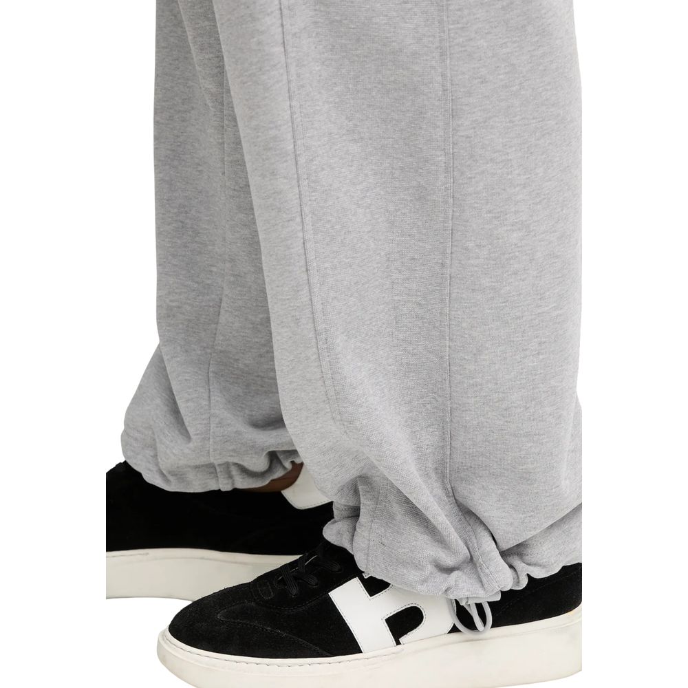 Calvin Klein Jeans Grey Cotton Jogging Bottoms