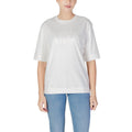 Calvin Klein Jeans Weißes Baumwoll-T-Shirt