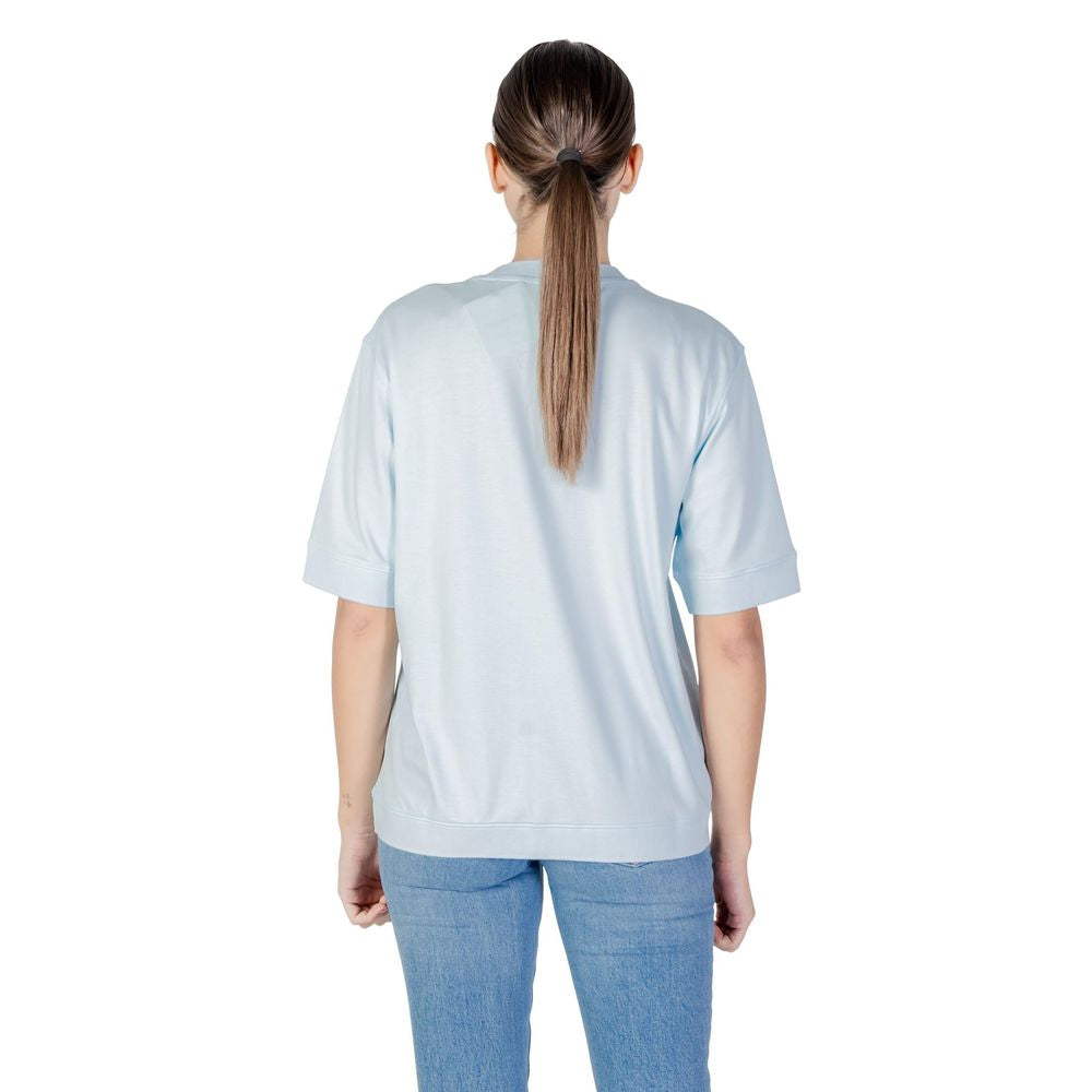 Calvin Klein Jeans Blaues Baumwoll-T-Shirt
