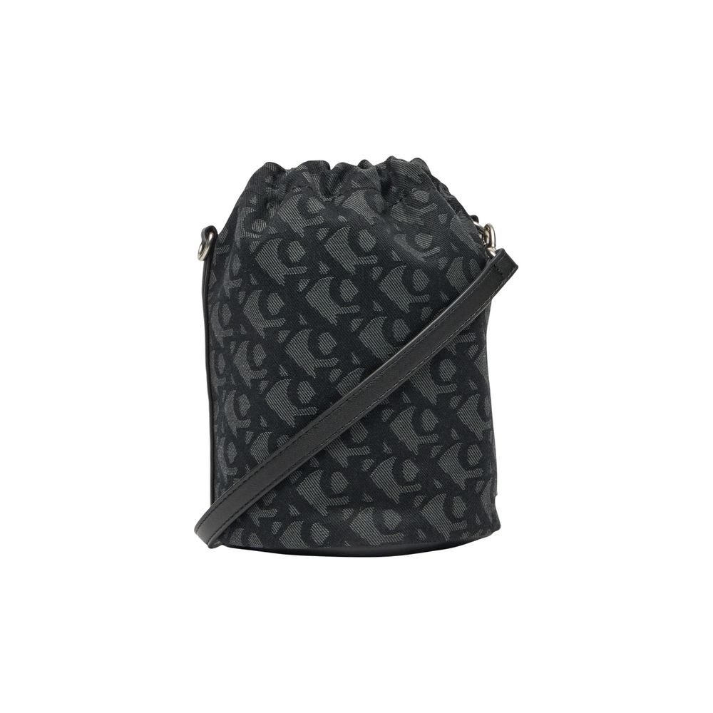 Calvin Klein Schwarze Handtasche aus recyceltem Polyester