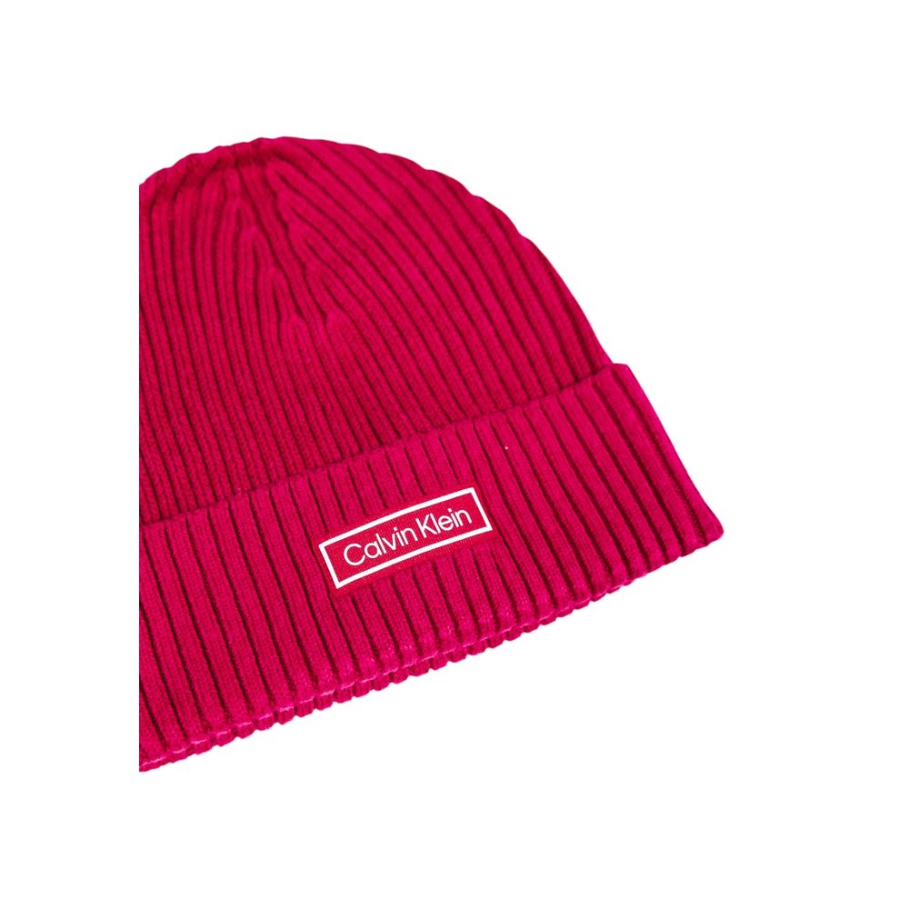 Calvin Klein Pink Cotton Cap (Baseball Cap)