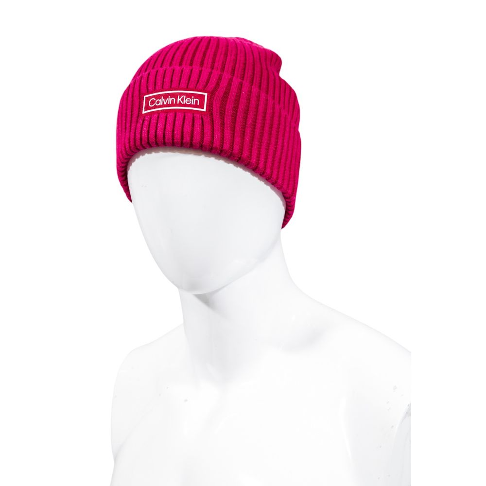 Calvin Klein Pink Cotton Cap (Baseball Cap)