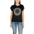 Guess Schwarzes Baumwoll-T-Shirt
