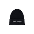 Armani Exchange Black Polyester Cap (Baseball Cap)