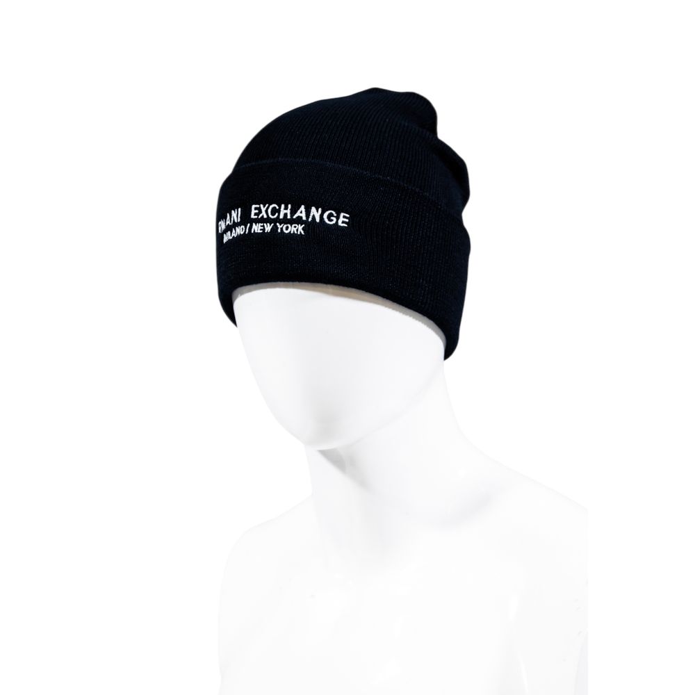 Armani Exchange Blaue Polyesterkappe (Baseball Cap)
