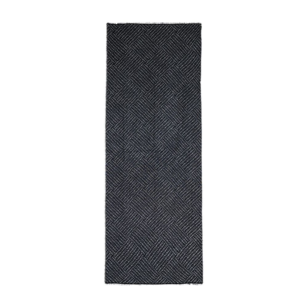 Armani Exchange Blauer Viskose-Schal