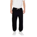 Armani Exchange Black Cotton Joggers (Sports Trousers)