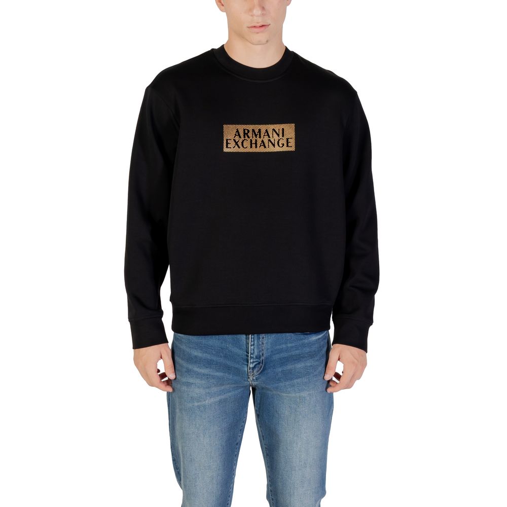 Armani Exchange Two-Tone Cotton Sweatshirt