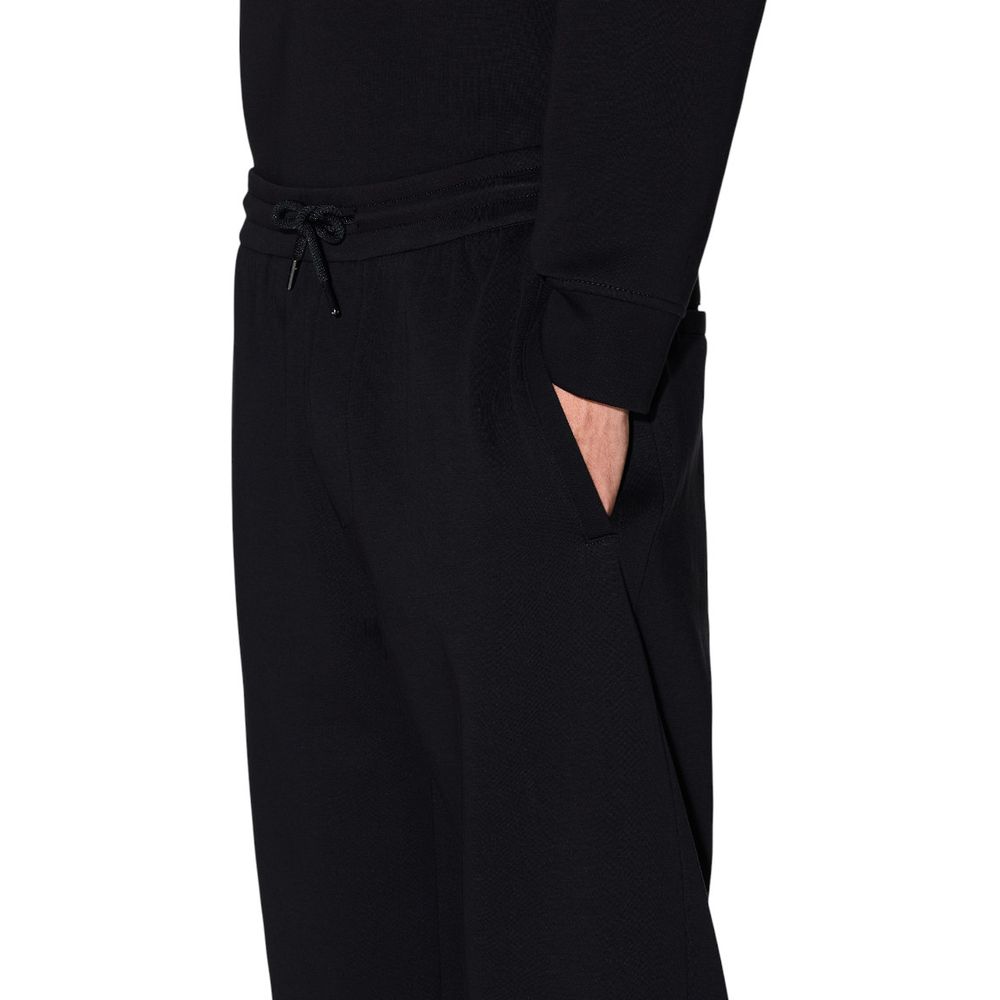 Armani Exchange Two-Tone Cotton Jogger Pants (Track Pants)