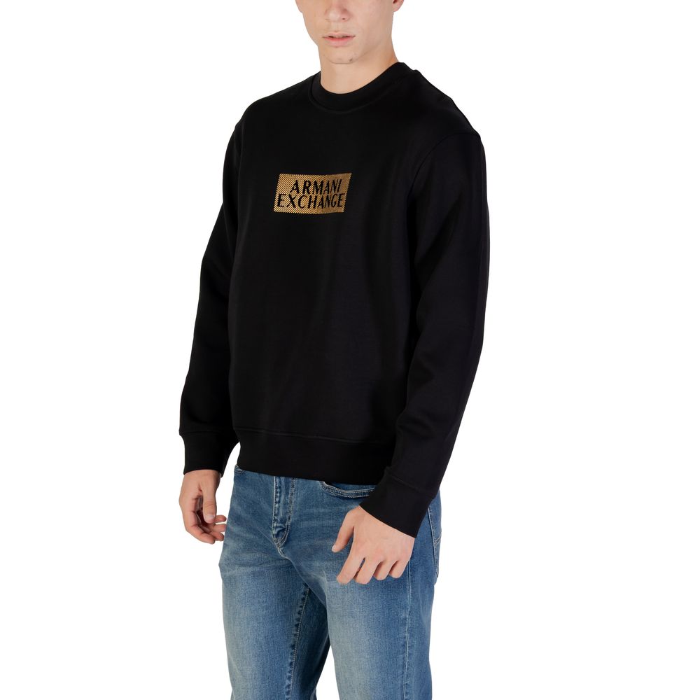 Armani Exchange Two-Tone Cotton Sweatshirt