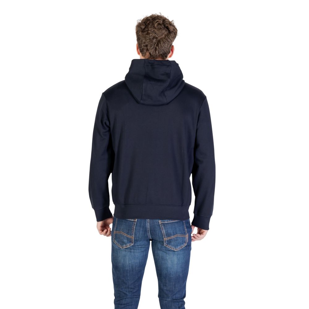 Armani Exchange Blauer Baumwoll-Hoodie