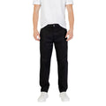 Armani Exchange Schwarze Baumwoll-Skinny-Hose