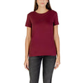 Armani Exchange Bordeaux Baumwoll-T-Shirt