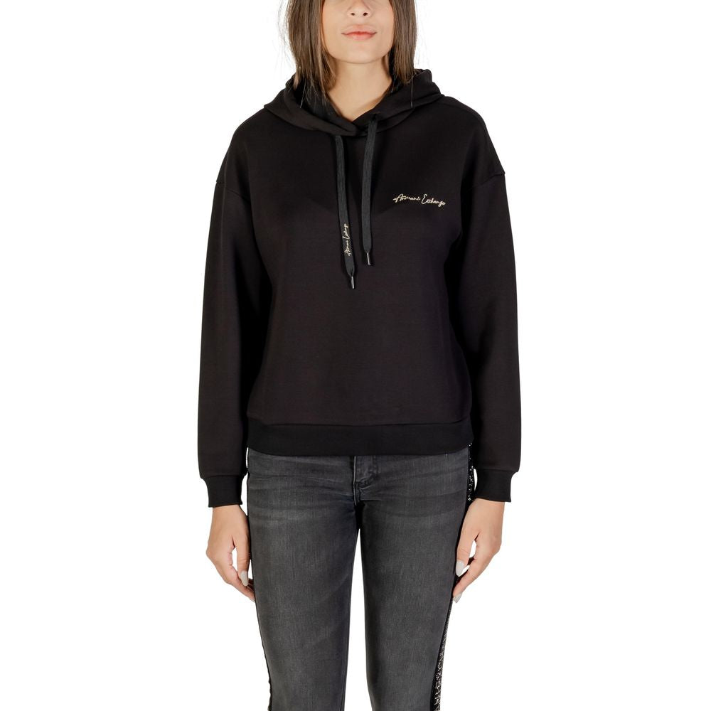 Armani Exchange Zweifarbiger Viskose-Hoodie
