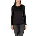 Armani Exchange Black Long Sleeve Cotton T-Shirt