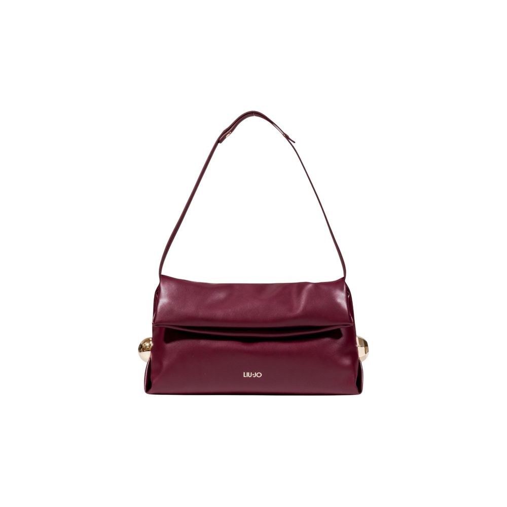 Liu Jo Bordeaux Polyethylen Clutch Bag