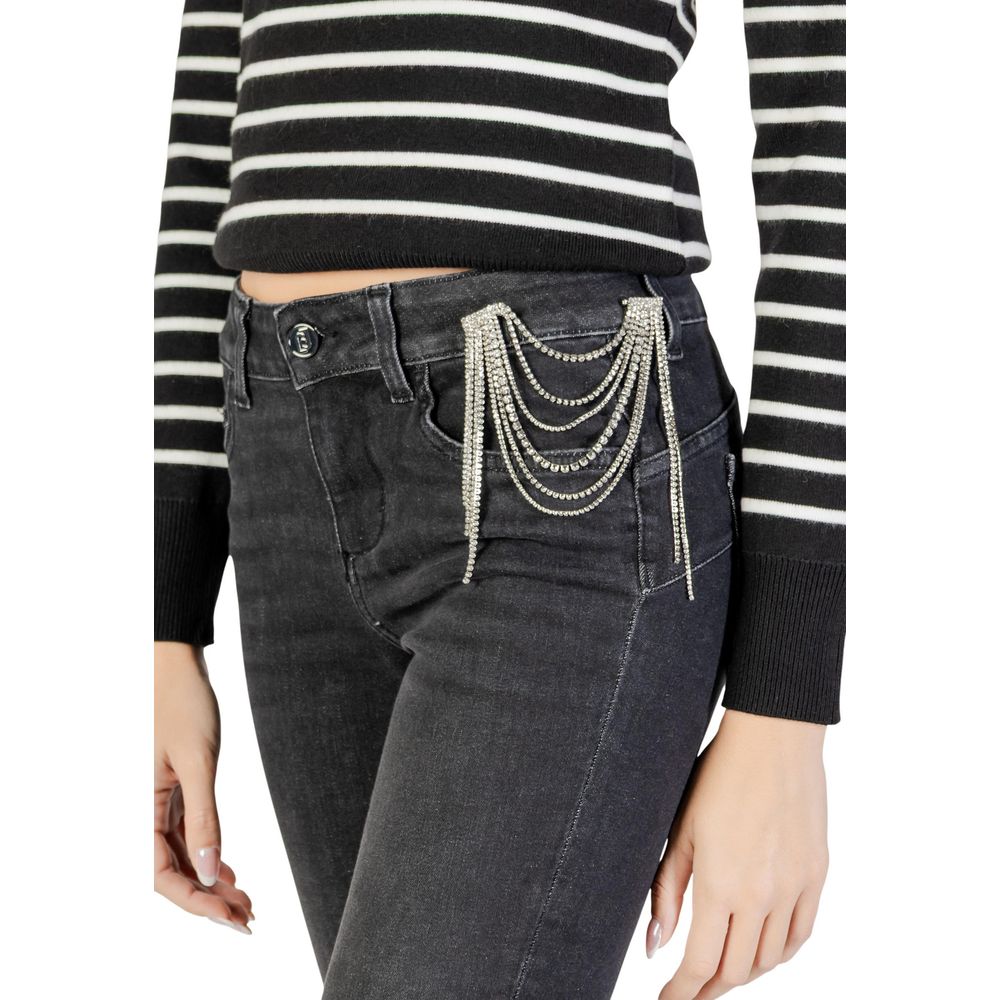 Liu Jo Schwarze Skinny Jeans aus Baumwolle